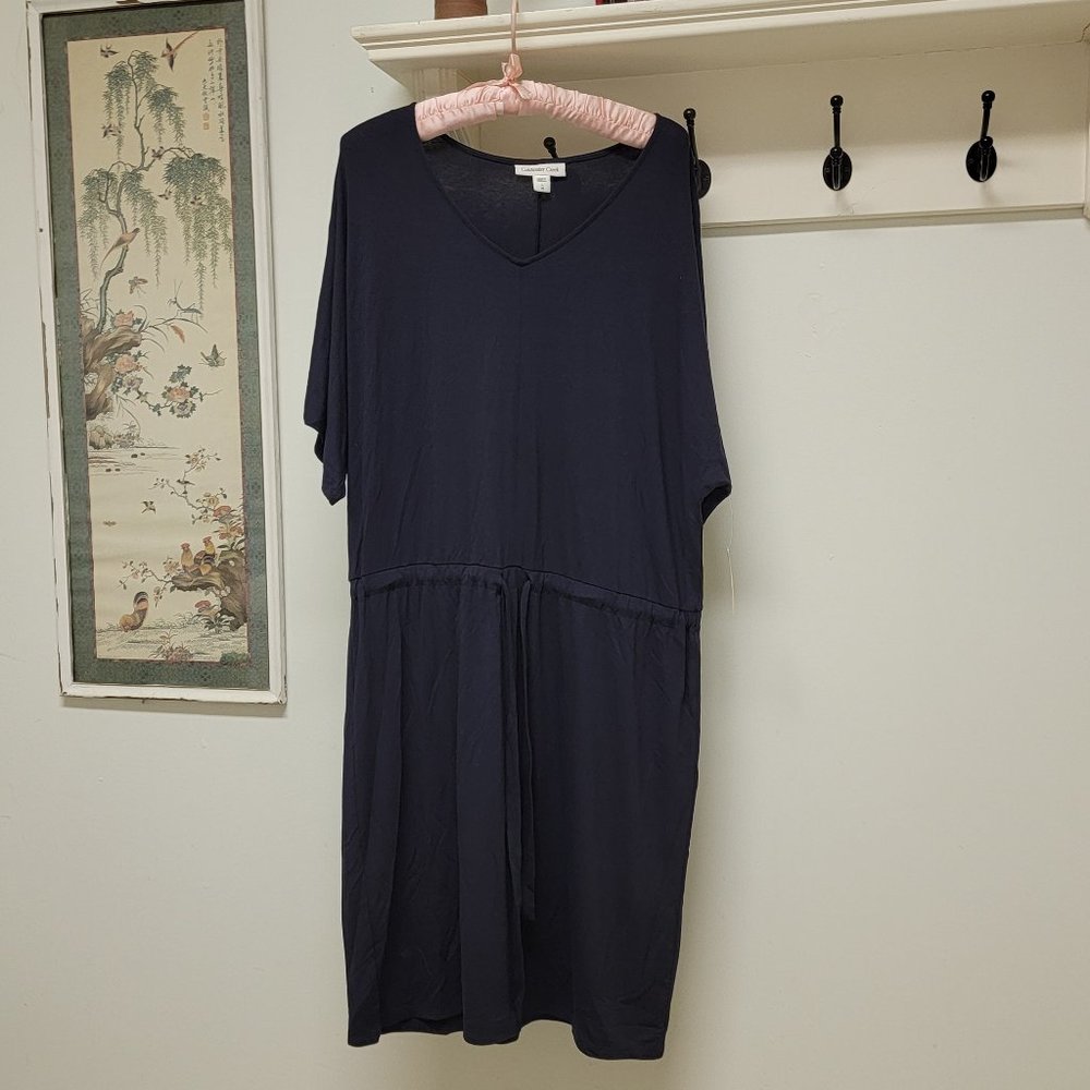 Coldwater Creek Rayon Cinch Tee dress